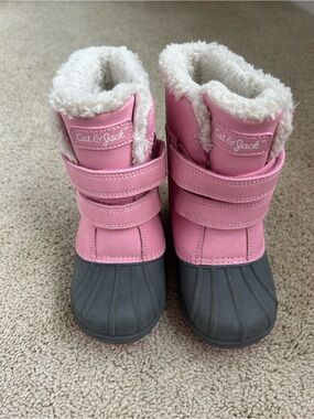 Cat & Jack snow boots, 11